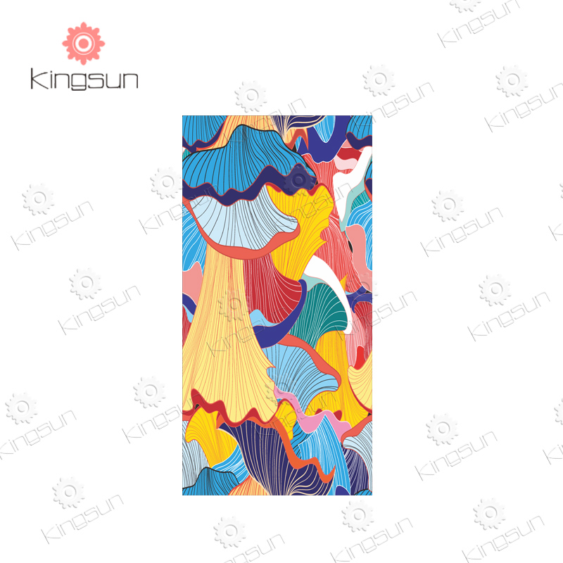 Large size printing cotton beach towel