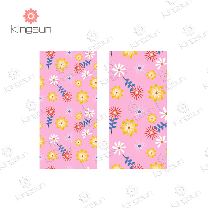 2sides printing cotton beach towel