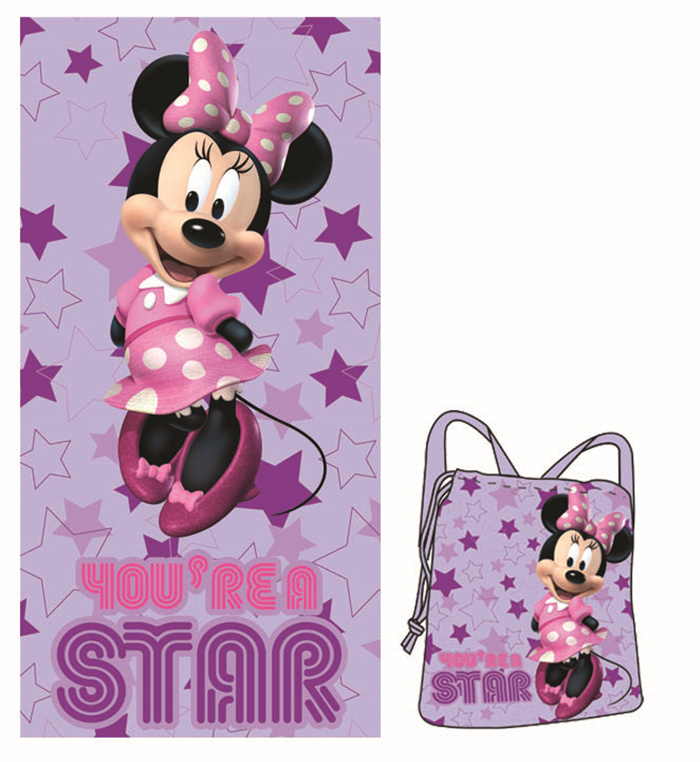 Beach towel + beach bag